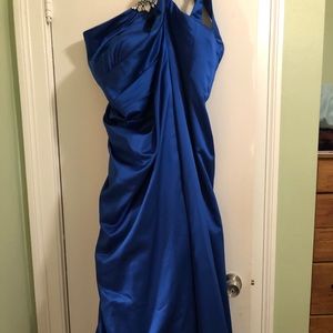 Royal Blue Formal Ball gown
